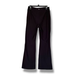 Old Navy Active Powersoft Extra High Rise Flare Workout Leggings Black Womens L